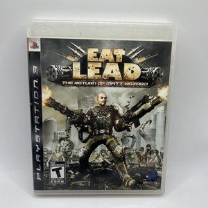 Eat Lead: The Return of Matt Hazard‎ (Sony PlayStation 3, 2009) No Manual